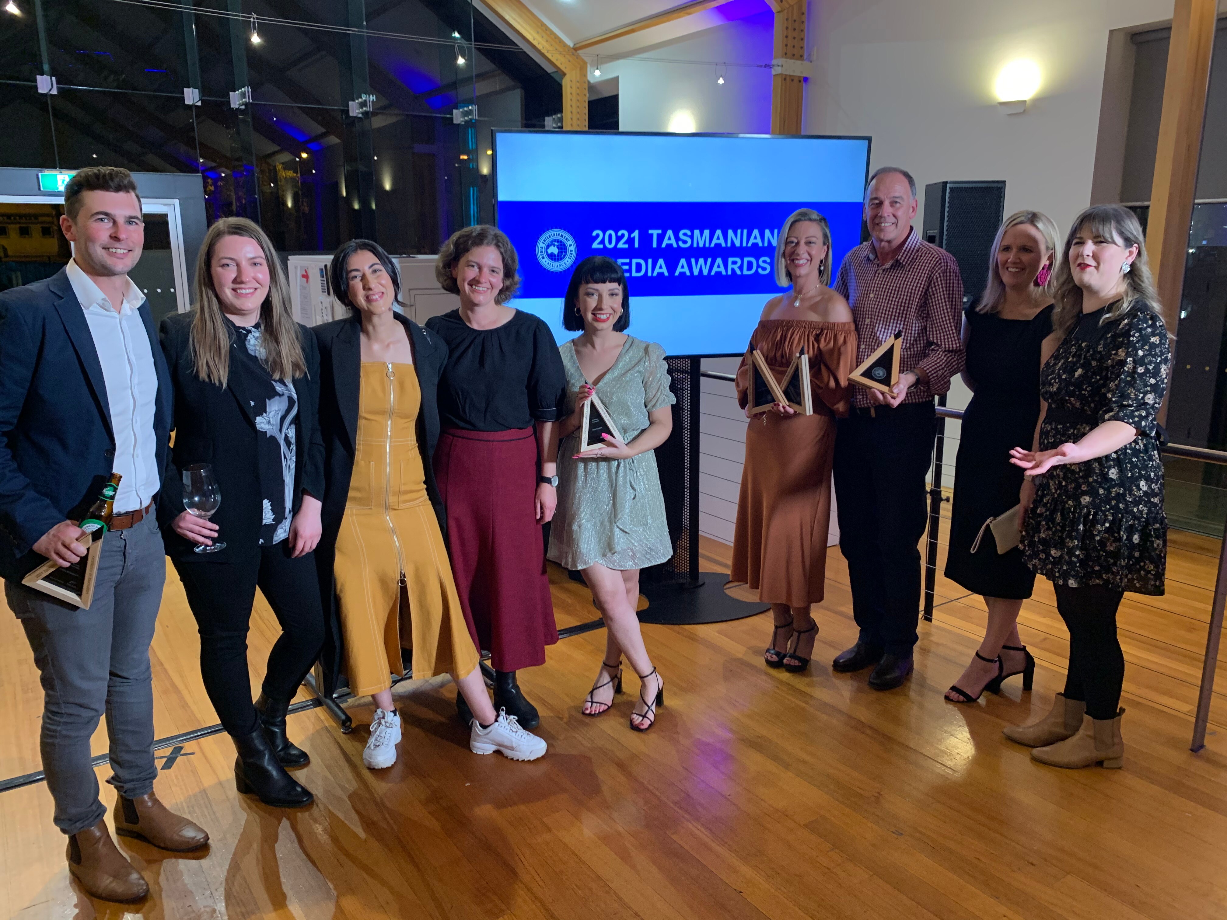 ABC News team nominees at the 2021 MEAA awards