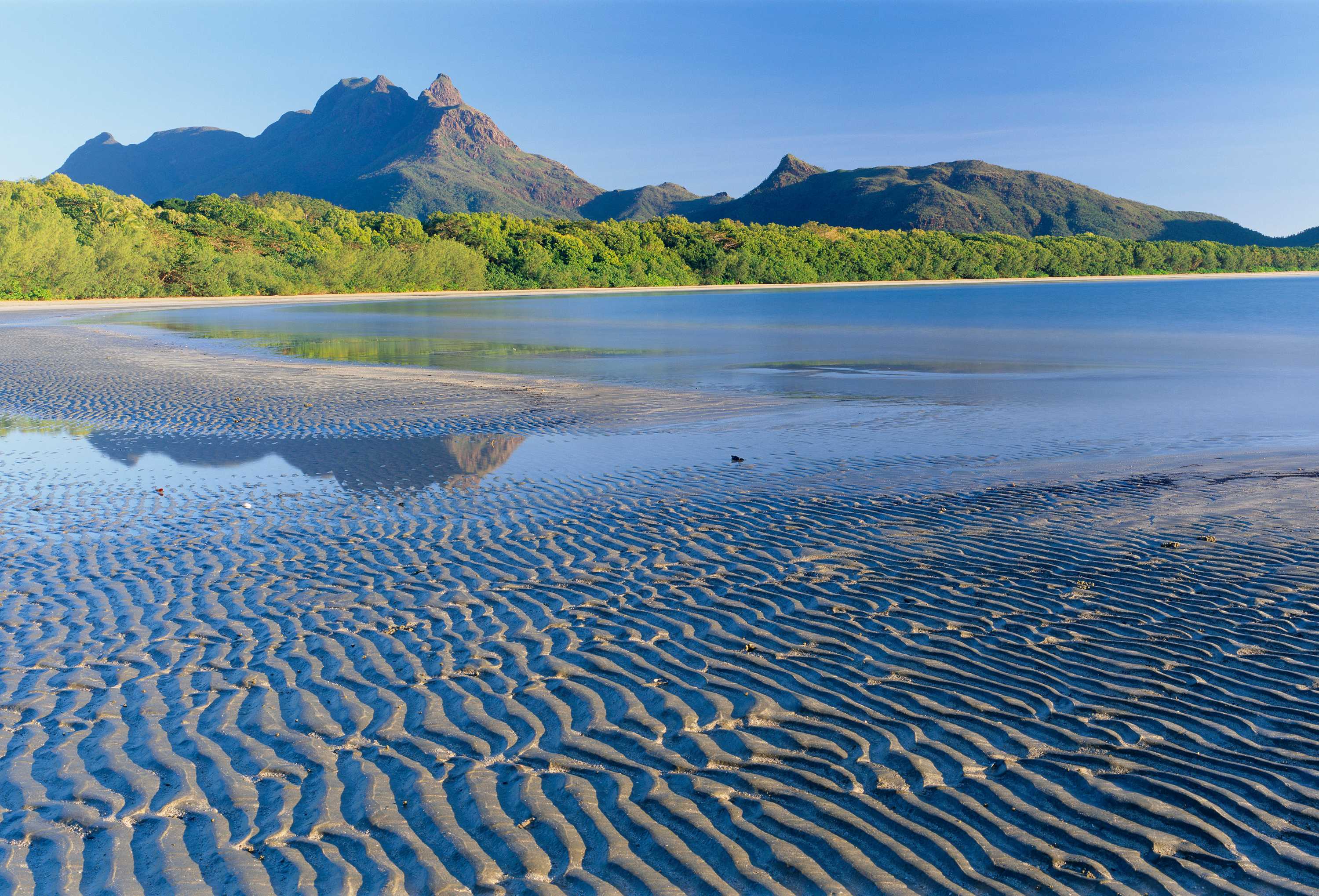 Hinchinbrook Island is within the world heritage listed Great Barrier Reef Marine Park.