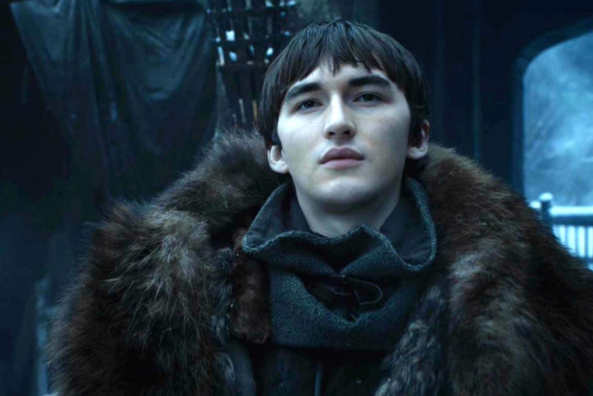 Bran stares at Jaime.