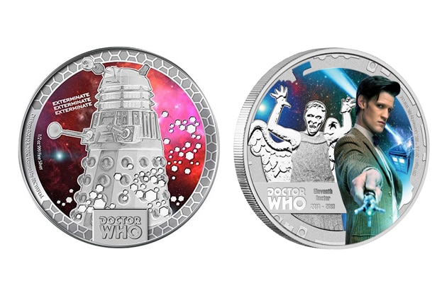 Niue Doctor Who coins