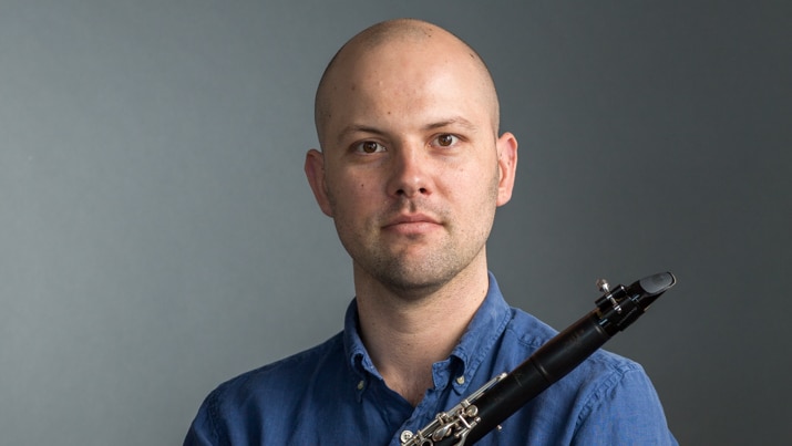 Clarinettist David Rowden