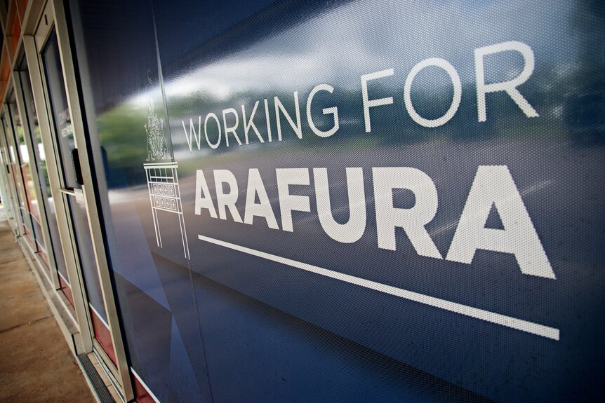 The exterior of the office for the Member for Arafura, in the Northern Territory. 