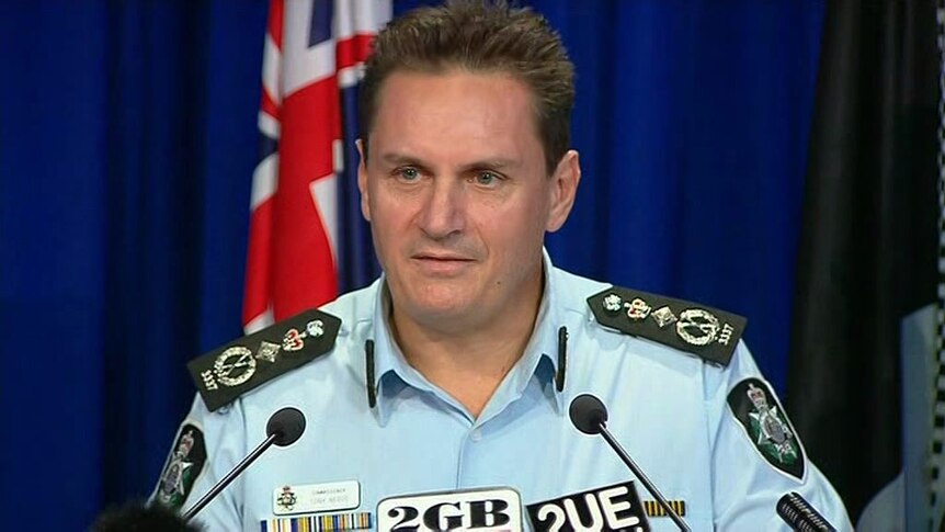 The AFP says Commissioner Tony Negus played no role in his son's internal professional standards investigation.