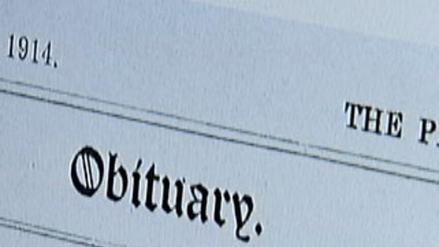 A new website called Obituaries Australia has been launched to trace the nation's history.
