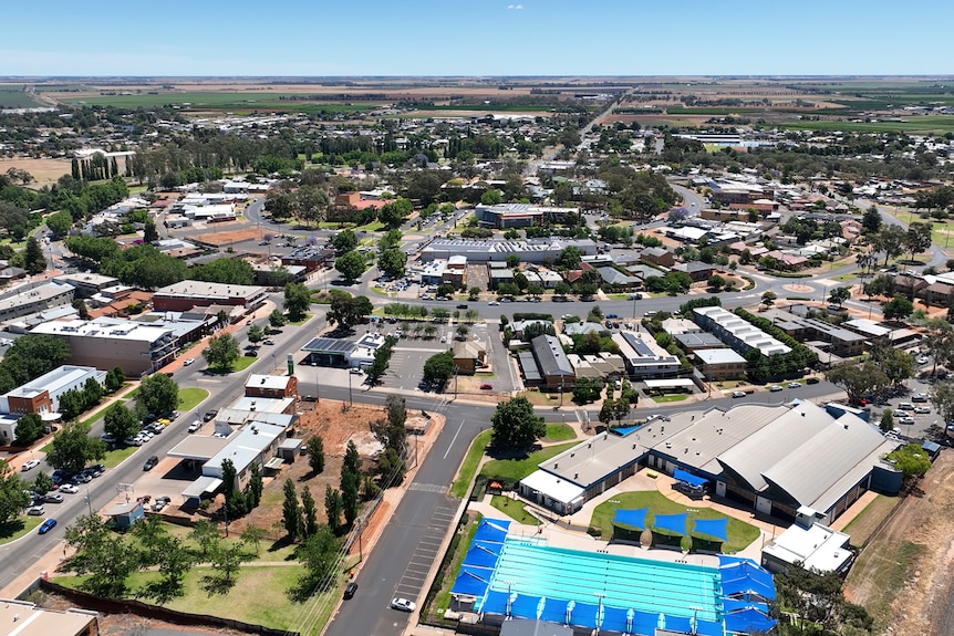 Drone image of Griffith