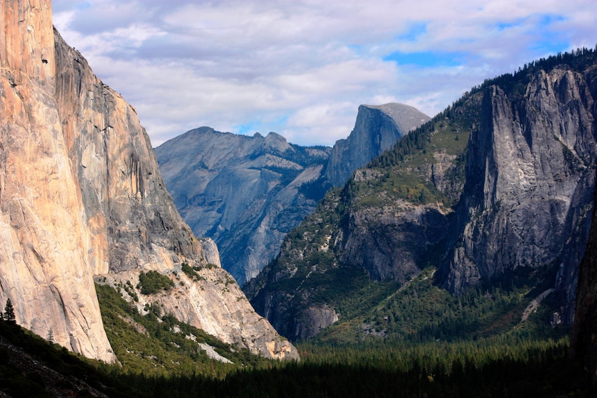 A view of Yosemite National Park.