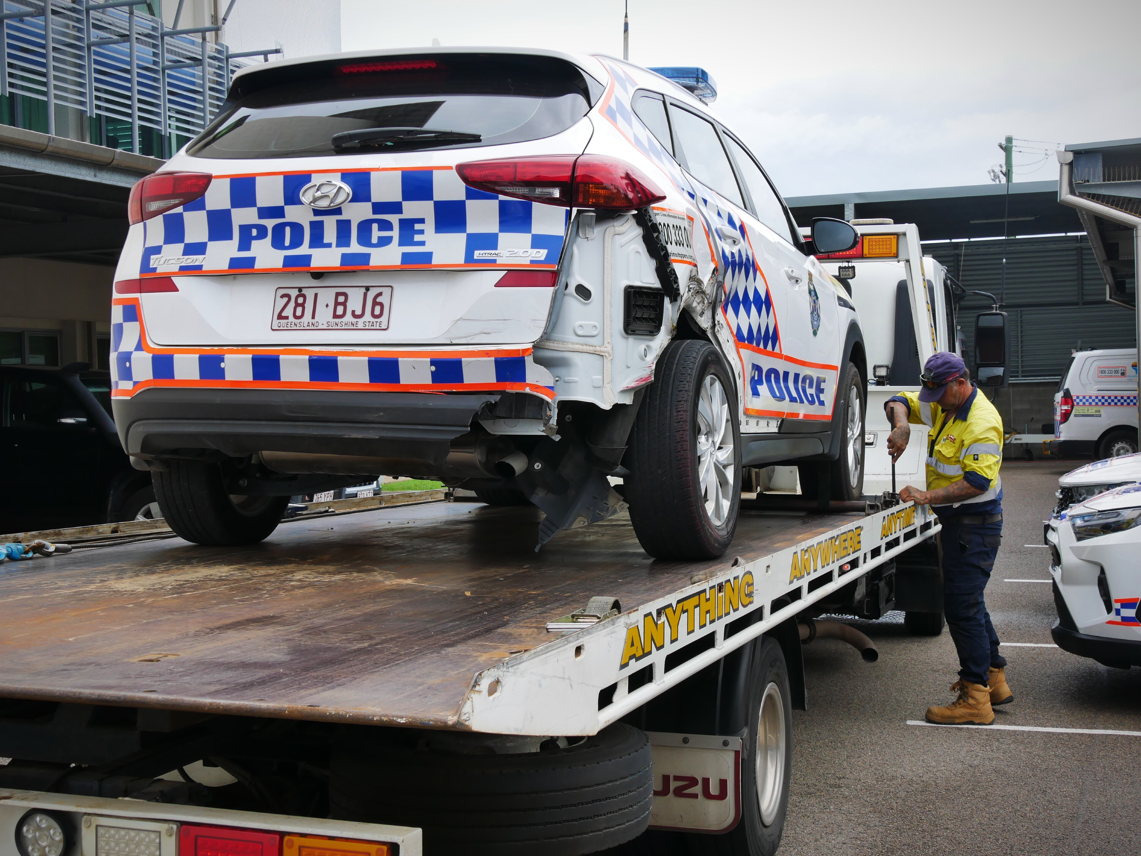 Teens Charged After Police Cars Rammed By Stolen Vehicles In Townsville ...