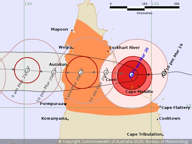 'Very powerful': Cyclone Narelle to strike Queensland this morning ...