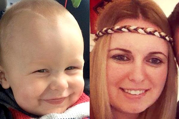 Bianka O'Brien and her 12-month-old son Jude have been missing since Thursday's explosion.