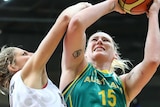 Canberra Capitals Lauren Jackson #15 WNBL Australian Basketball Medium  Jersey