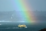 Manly ferry on Sydney Harbour
