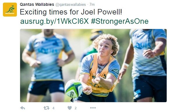 Joel Powell tweet