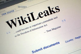 WikiLeaks.org website (AFP)