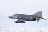 Turkish F-4 fighter jet