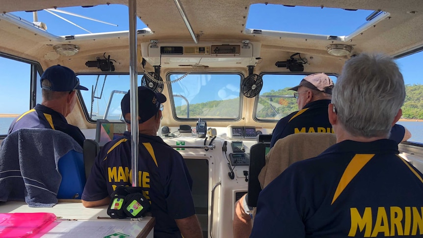 The Round Hill Volunteer Marine Rescue crew at Agnes Water/Seventeen Seventy