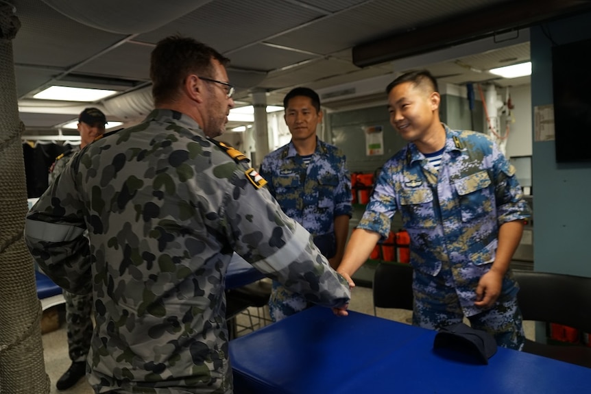 Royal Australian Navy’s Commodore of Warfare Ivan Ingham is overseeing the large war exercise involving 27 nations.