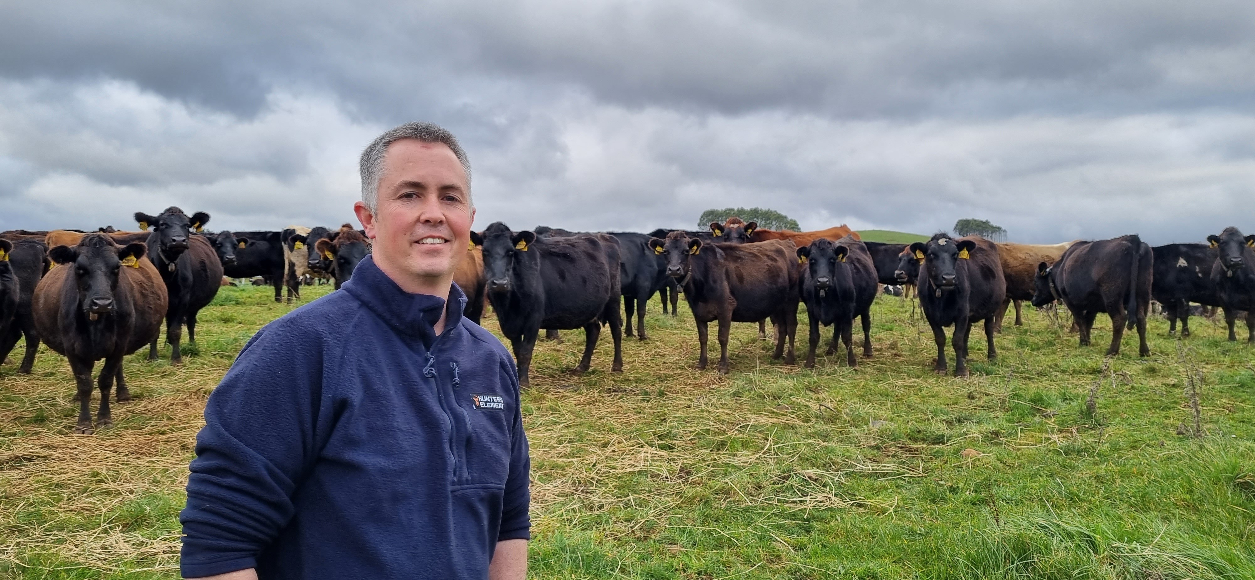 Dairy farmer Duncan gets a sleep-in these days. His cows are herded using an app