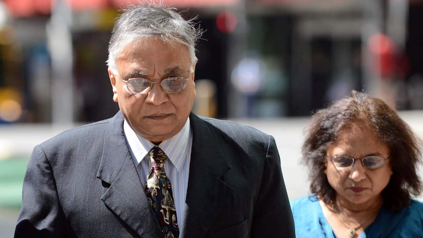 Jayant Patel and his wife Kishoree