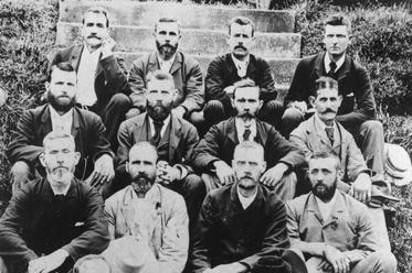 Unionist prisoners released from prison in Rockhampton in May 1891 after being jailed for causes arising out of the bush strike.