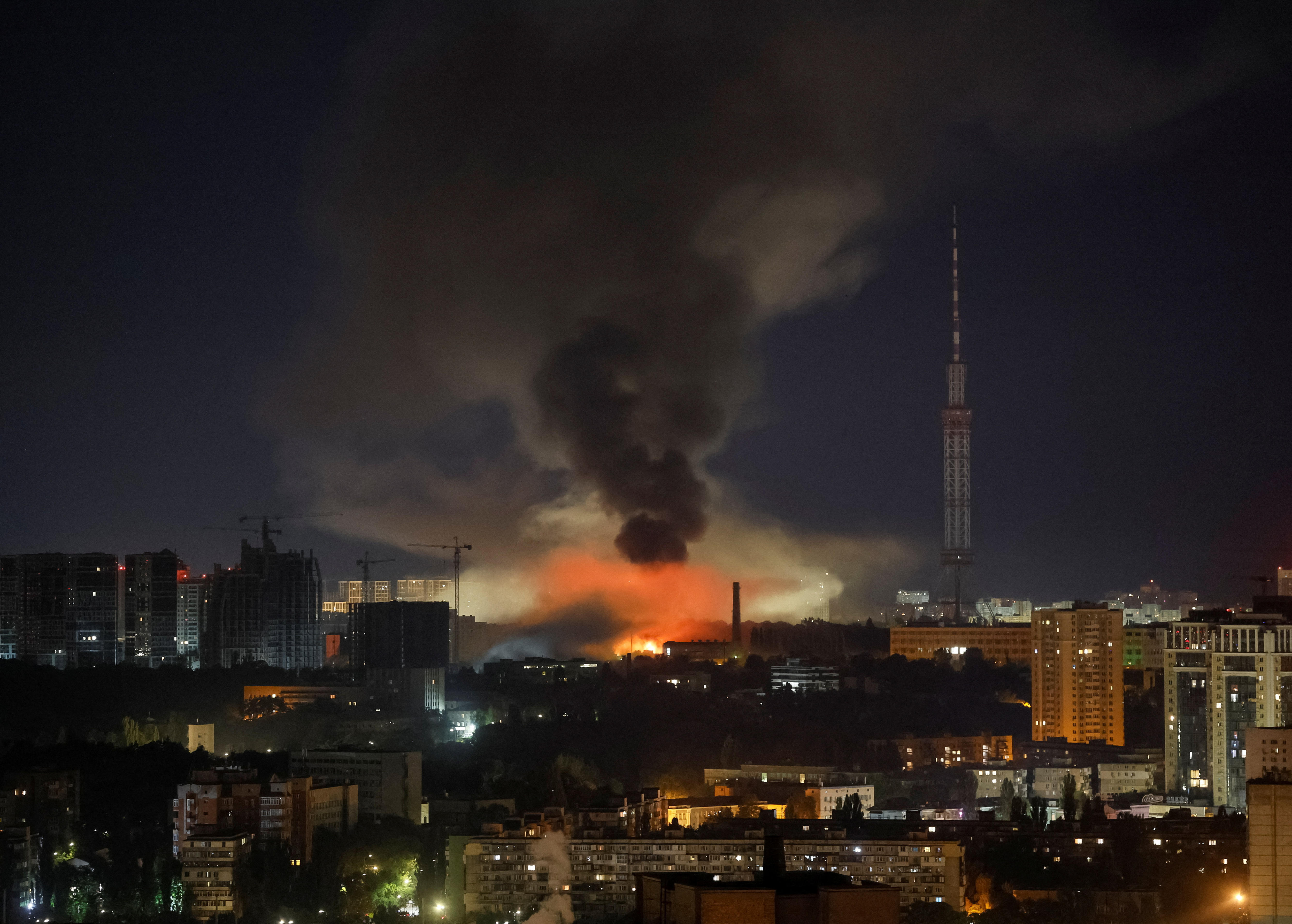 Wildberries warehouse ablaze, 13 killed as Russia, Ukraine trade fire