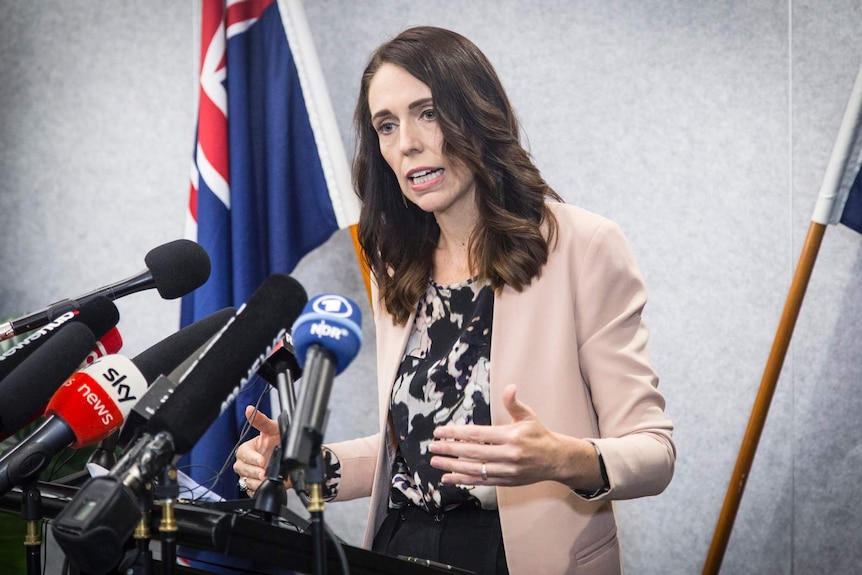New Zealand Prime Minister Jacinda Ardern won't say how she will vote in the referendum