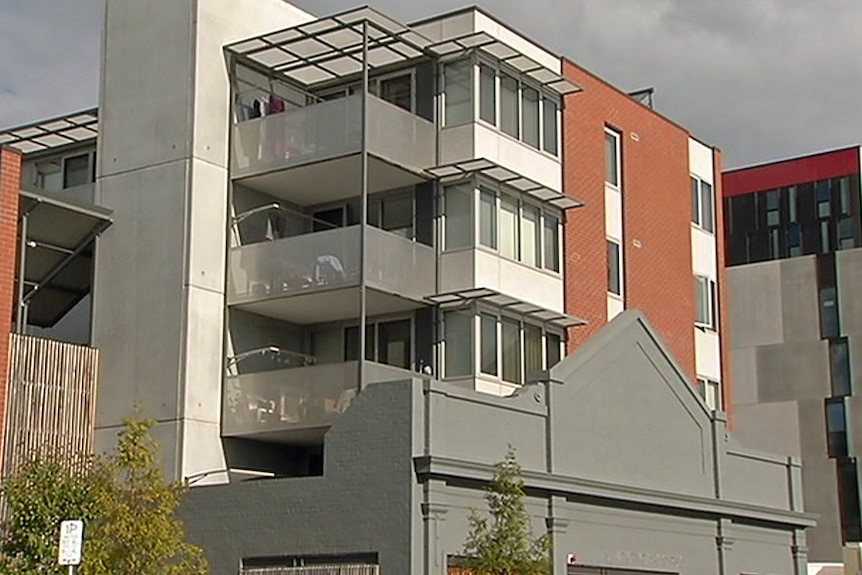 Apartment block in Hobart