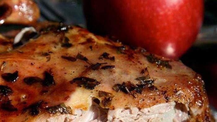 Roast duck with apples - ABC Everyday