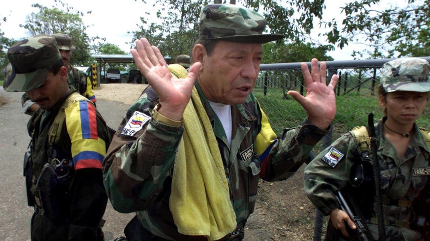 FARC leader Manuel Marulanda