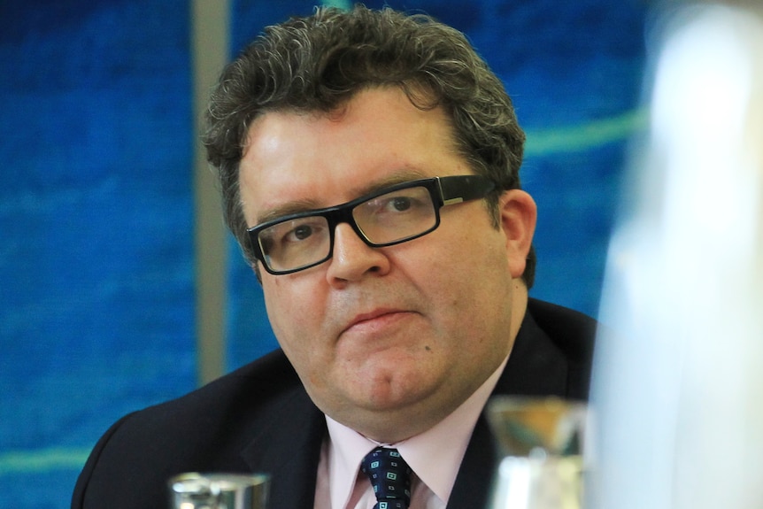 Labour MP Tom Watson at the launch of a report into News International and phone hacking.