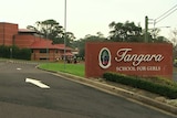 The exterior buildings of a school with a sign that reads: Tangara Schools for Girls