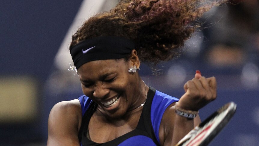 Quick turnaround ... Serena Williams returned to California just 48 hours after winning Wimbledon.