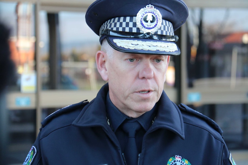 Police Commissioner Grant Stevens.