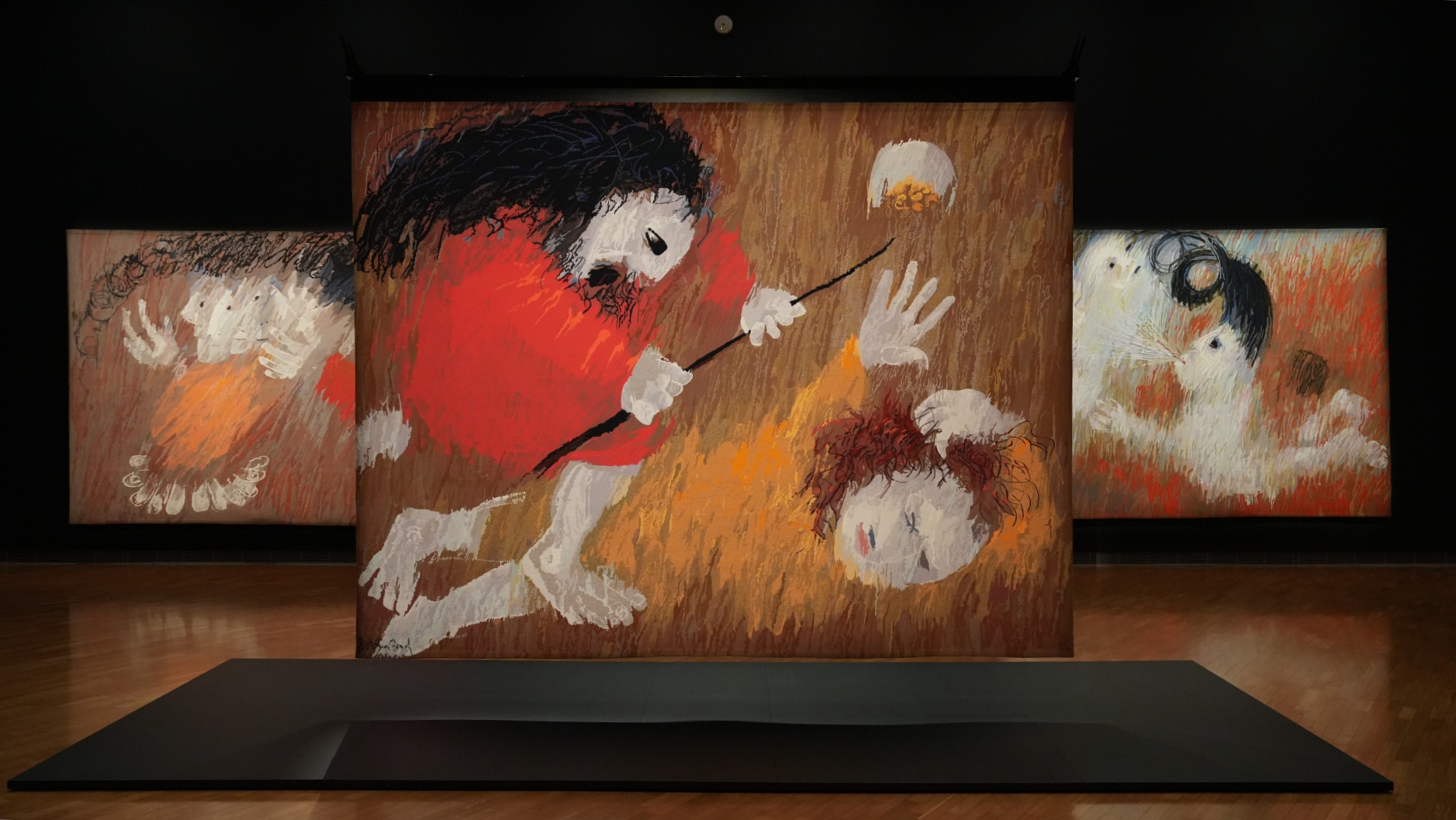 'Quite emotional': Renowned artist's tapestries on display after 50 years