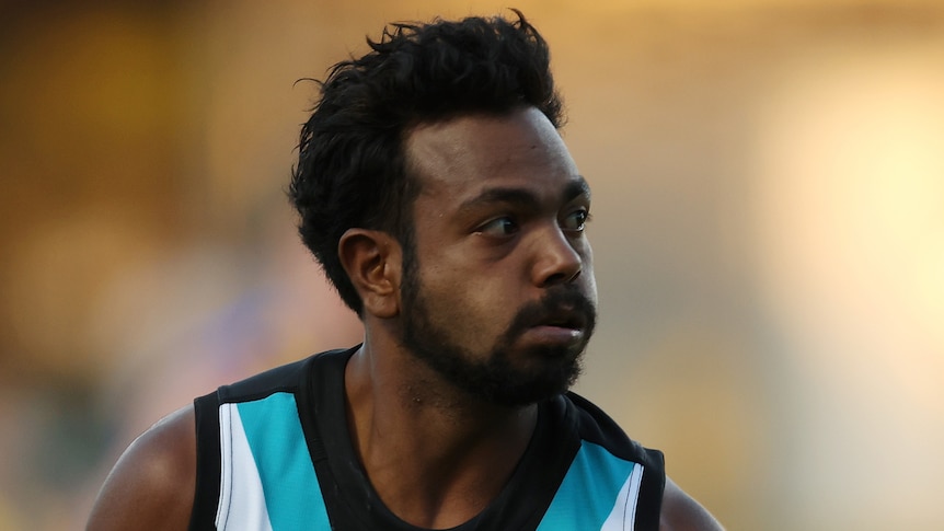 Junior Rioli aus Port Adelaide wurde vor dem AFL-Tribunal für zwei Spiele gesperrt