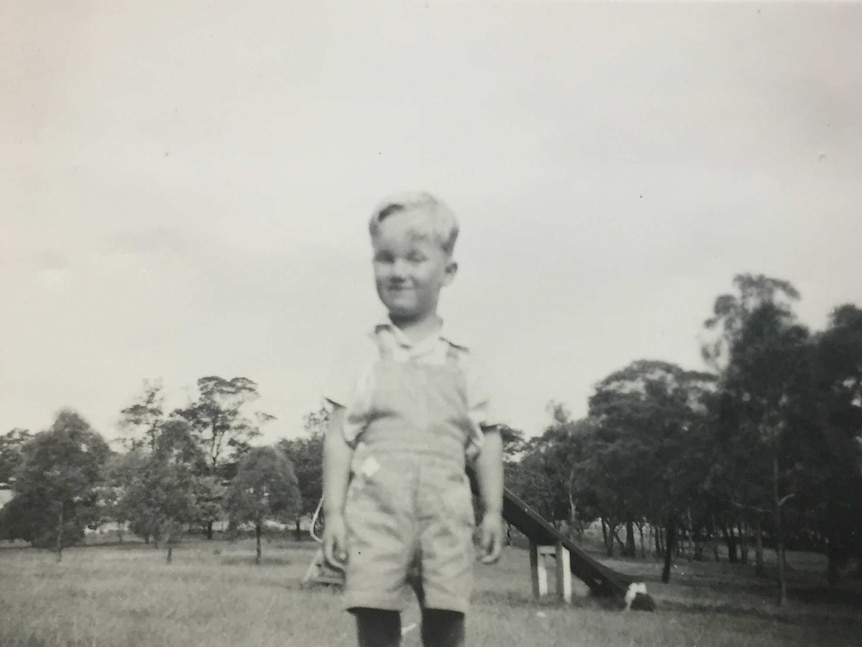 Unknown boy in Victorian orphanage, taken by nurse Annie Woods around the 1960s.