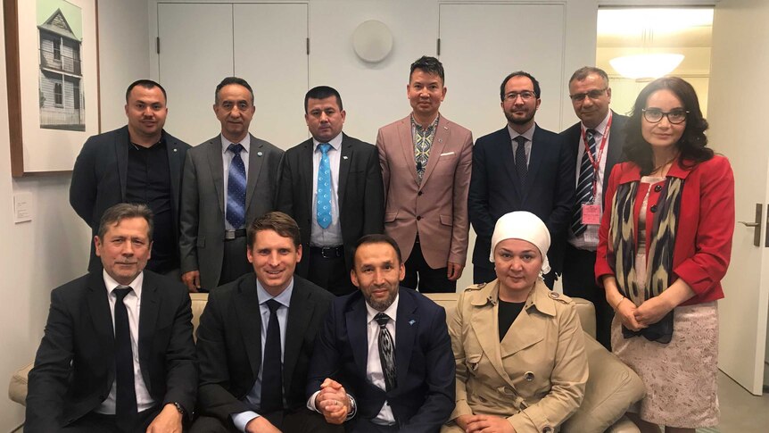 A delegation of Australian Uyghurs visits Canberra.