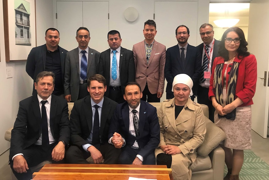 A delegation of Australian Uyghurs visits Canberra.