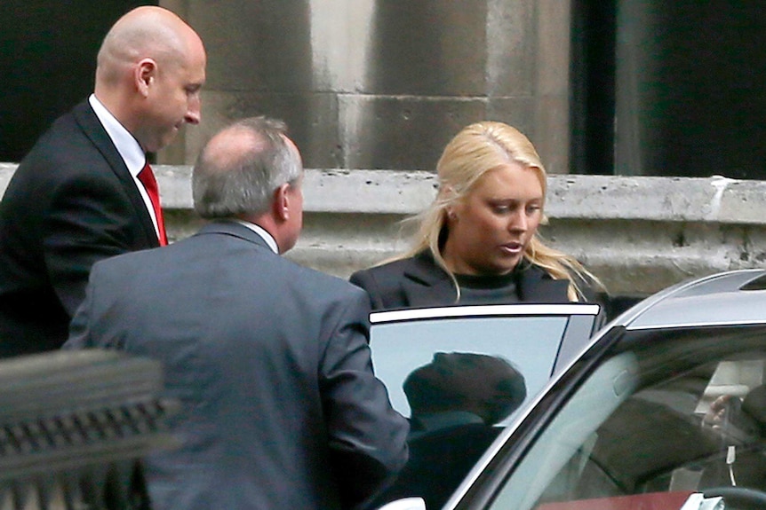 DJ leaves High Court in London