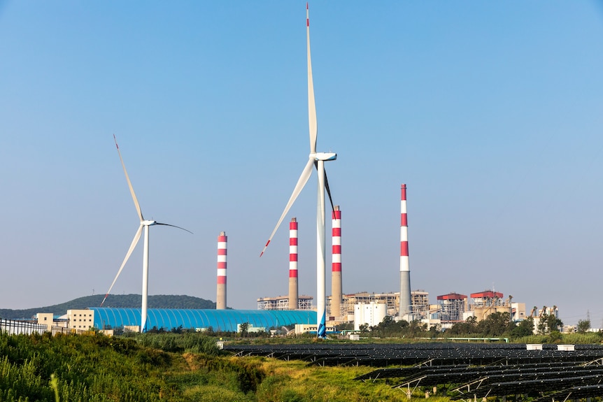 Wind and coal power.