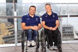 2016 Australian Paralympic captains Kurt Fearnley and Daniela Di Toro