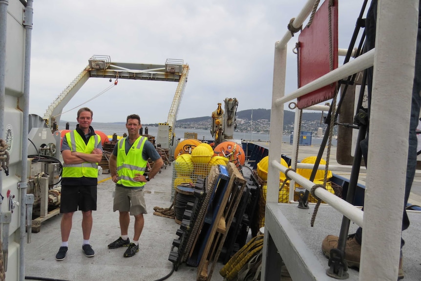 Scientists involved in the Tasman Tides project