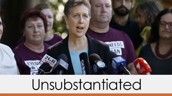 sally mcmanus verdict unsubstantiated