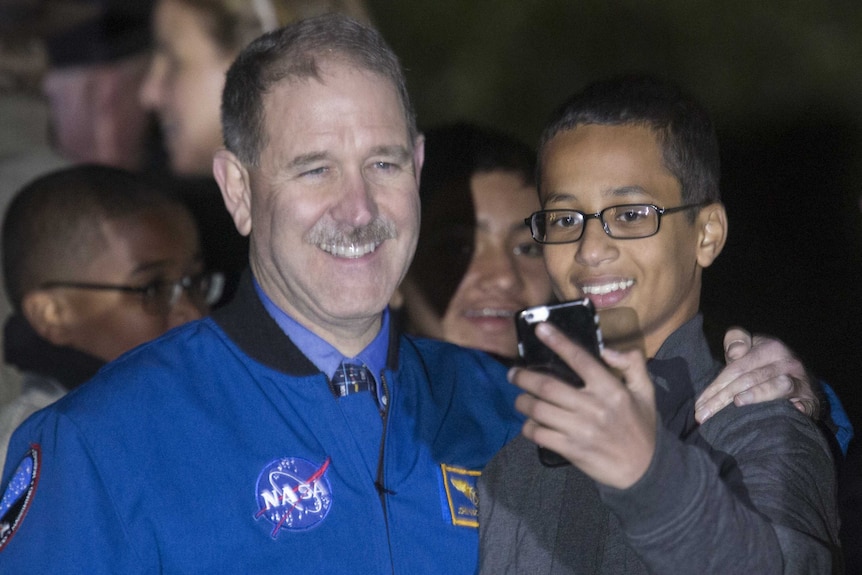 Ahmed Mohamed at the White House