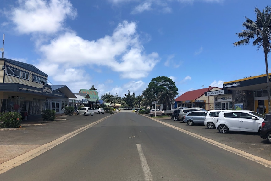 Norfolk Island town centre 