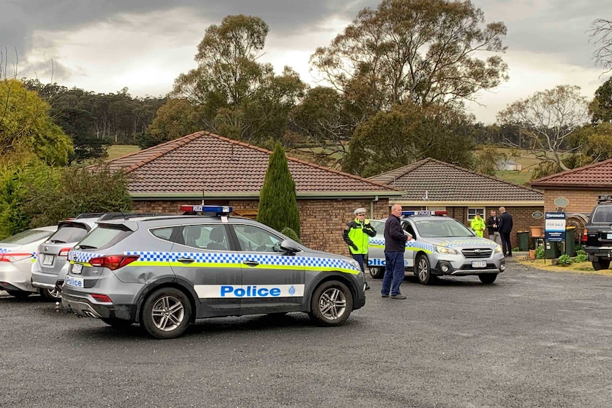 Police at Rutherglen retirement village