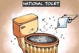 One of Aseem Trivedi's controversial  cartoons