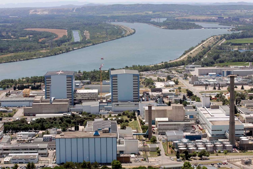 The Marcoule nuclear facility in south-east France.