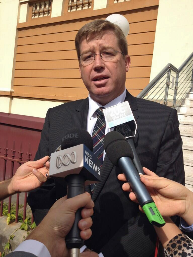 NSW Police Minister Troy Grant