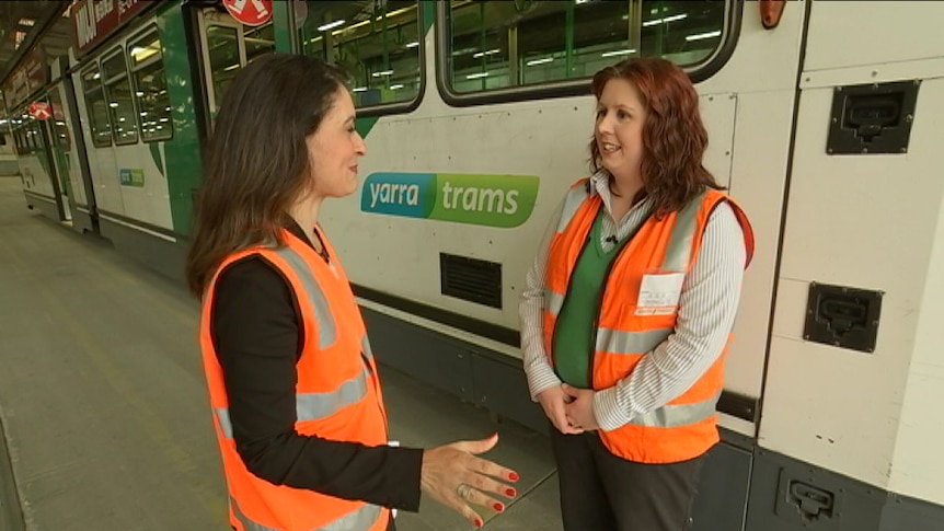 Tram drivers will ferry families all over Melbourne for their Christmas lunches this year