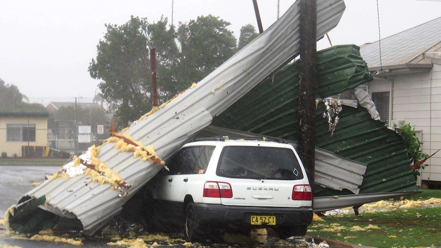 Storm damage in Blacksmiths